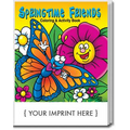 Springtime Friends Coloring Book